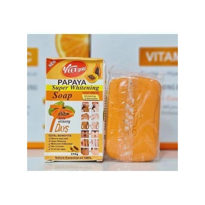 Veet gold papaya soap