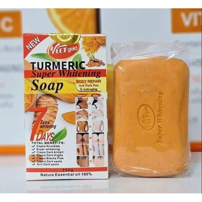 Veet gold Tumeric soap